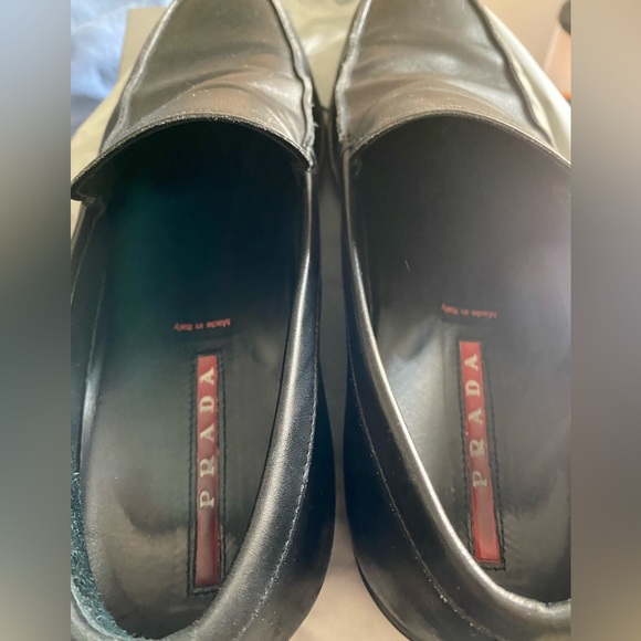 EUC Men’s Prada Slip On Driving Mocs - Picture 4 of 8